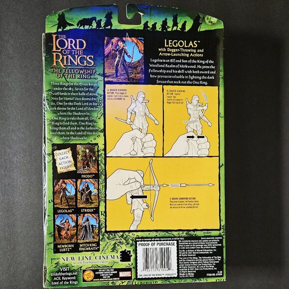 Legolas Fellowship of the Ring (2001) - Picture 2 of 4